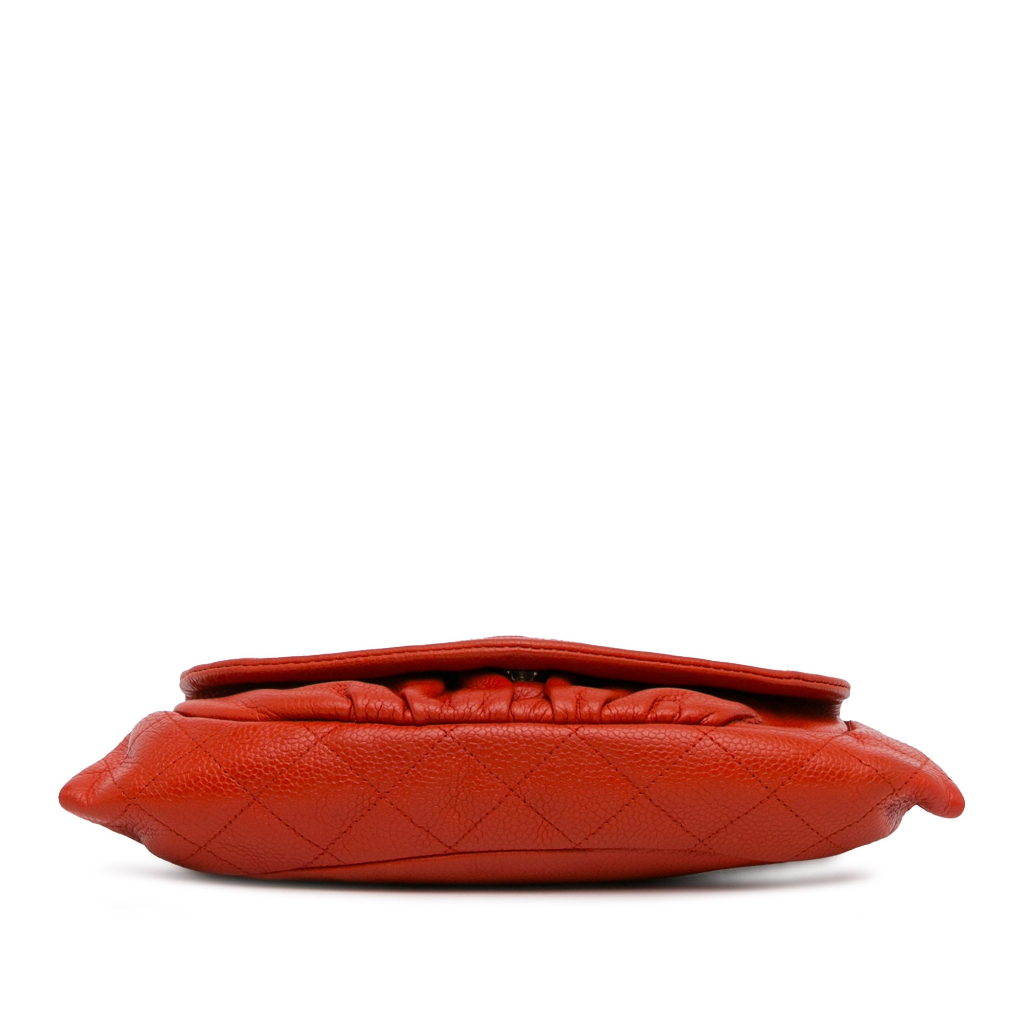 Chanel Caviar Half moon Wallet on Chain