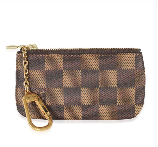 Louis Vuitton Damier Ebene Canvas Key Pouch