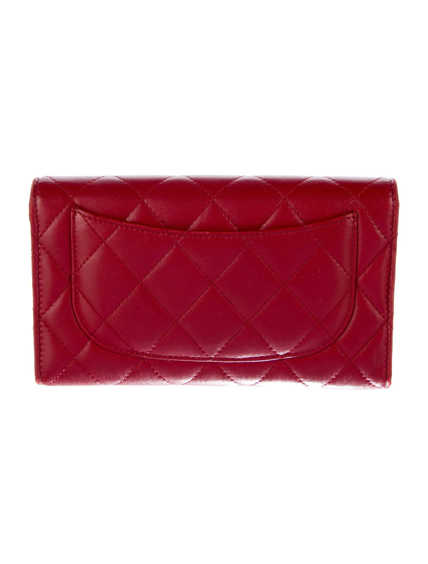 Chanel 2011 Interlocking CC Logo Trifold Wallet