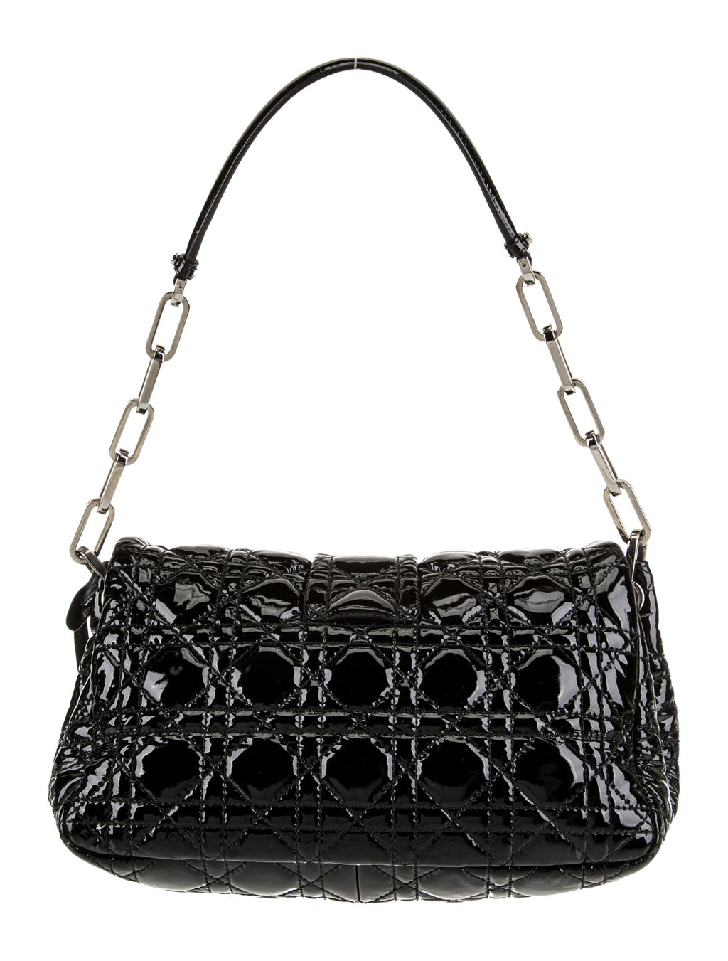 Christian Dior Patent Leather Shoulder Bag
