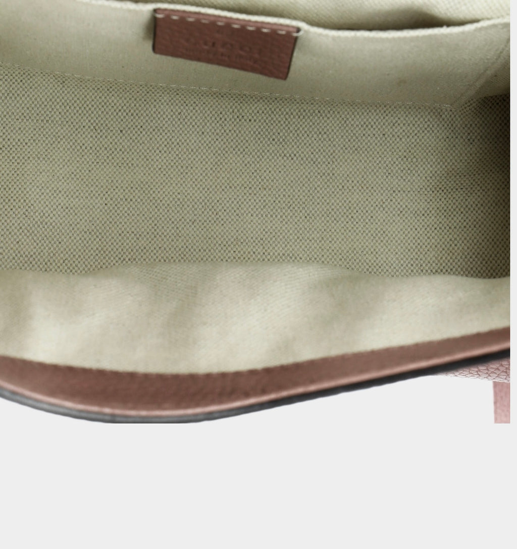 Gucci GG Marmont Top Handle Bag Leather Mini
