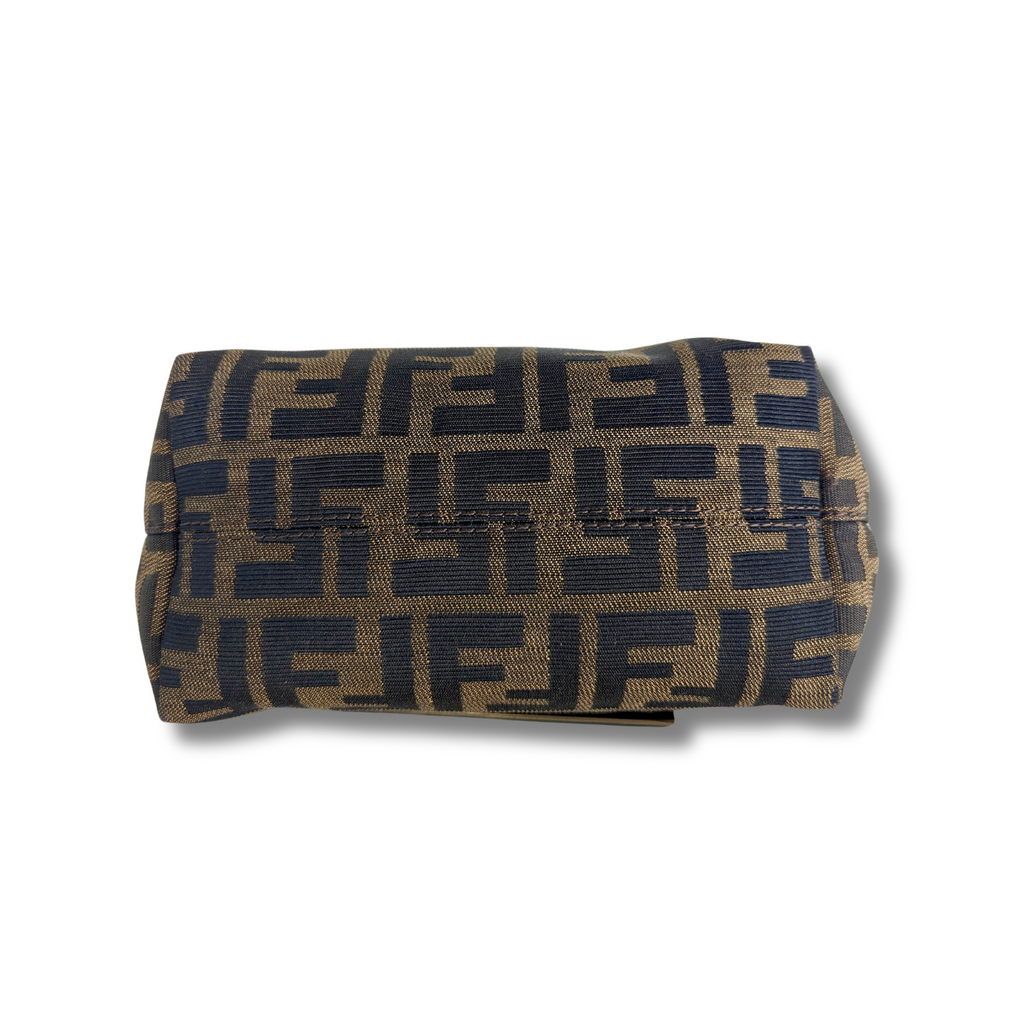 Fendi Vintage Handle Tote Zucca Canvas Mini