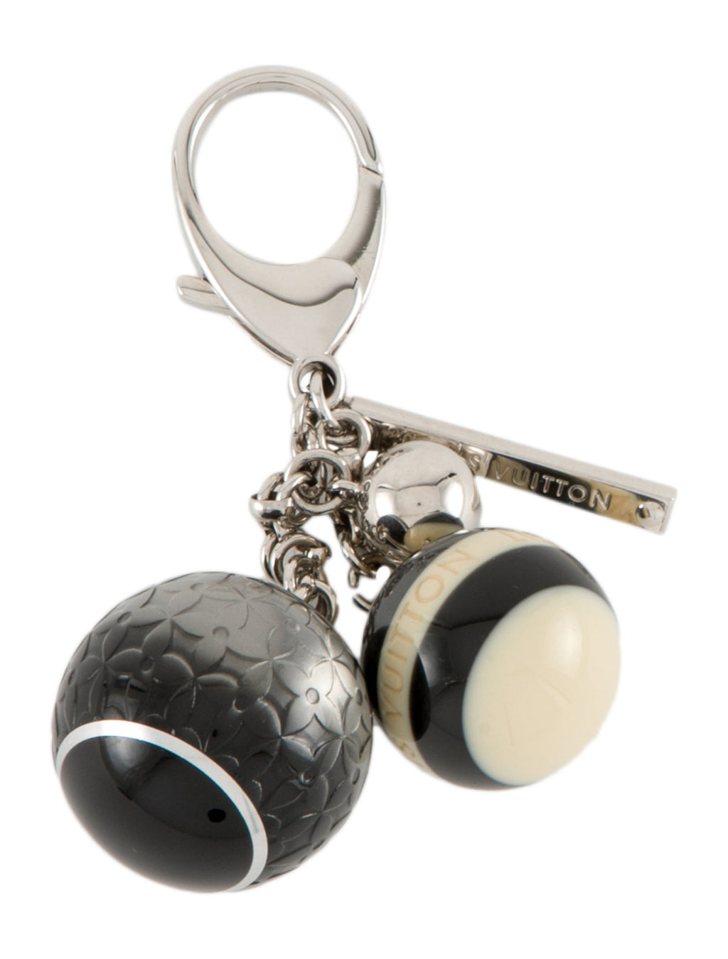 Louis Vuitton 3d Logo key chain charm