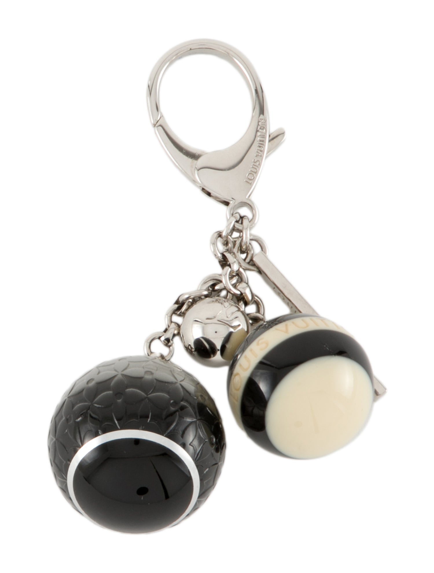 Louis Vuitton 3d Logo key chain charm