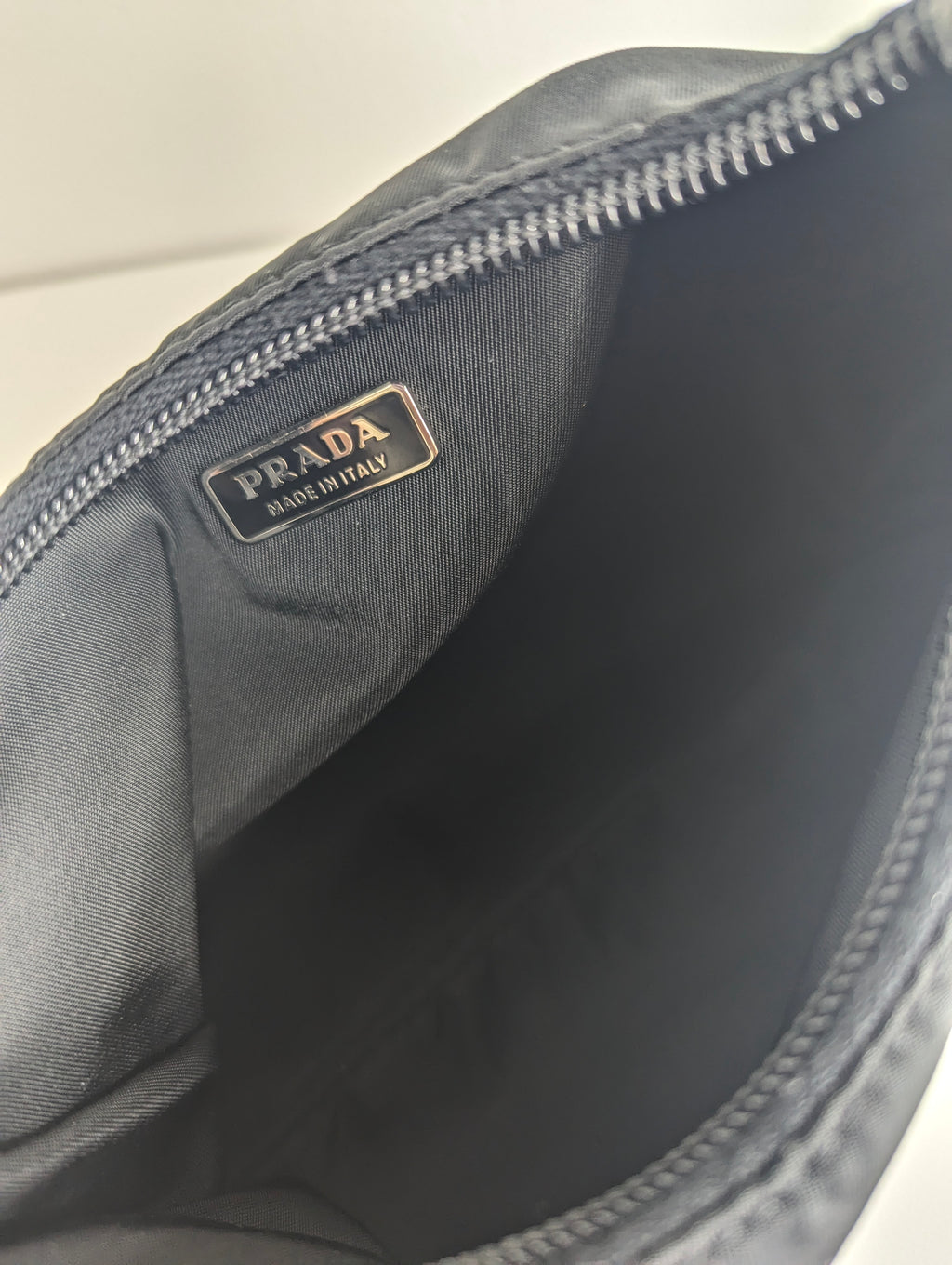 PRADA Tessuto Nylon Sport Mini Shoulder Bag Black