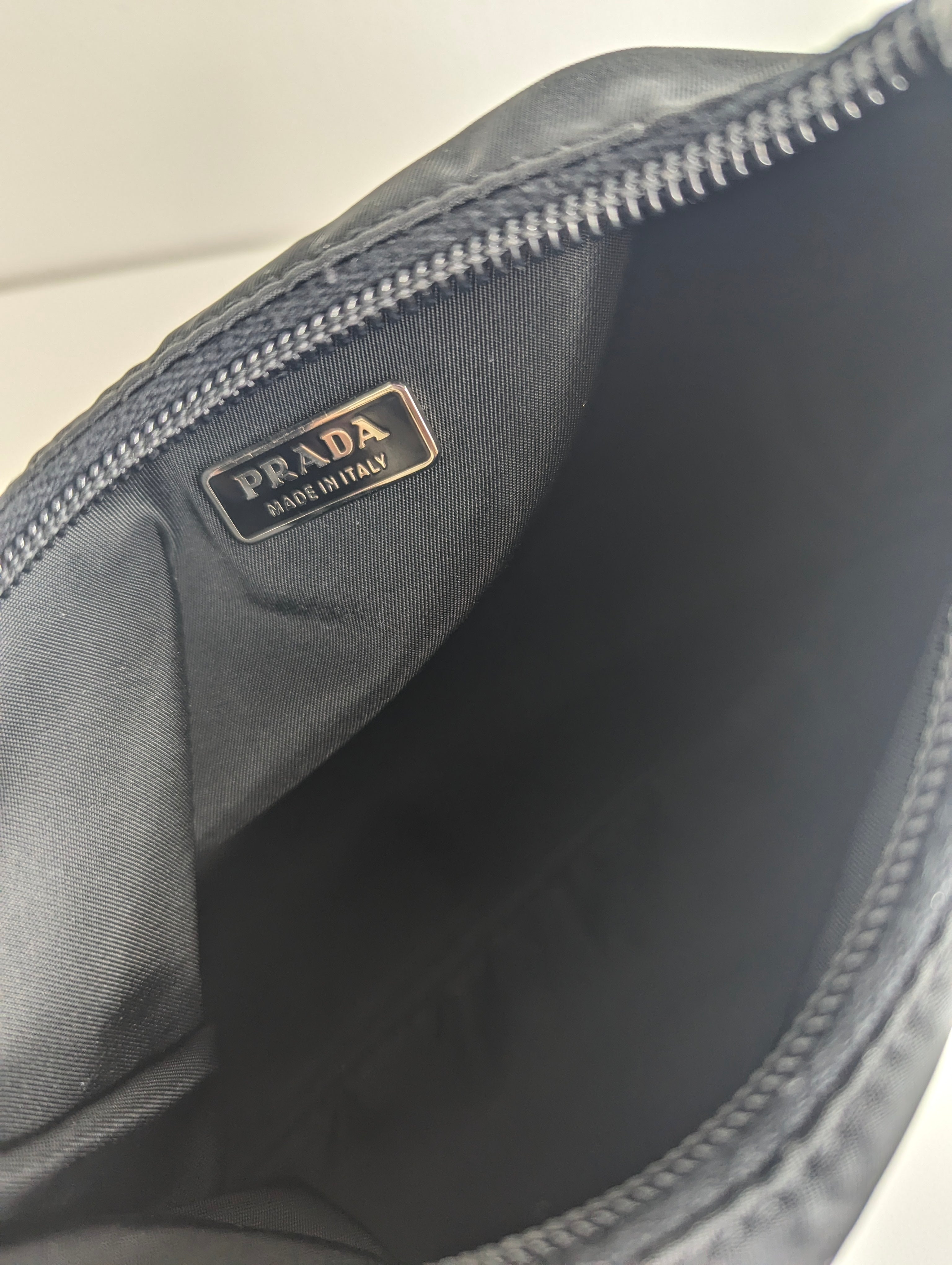 PRADA Tessuto Nylon Sport Mini Shoulder Bag Black