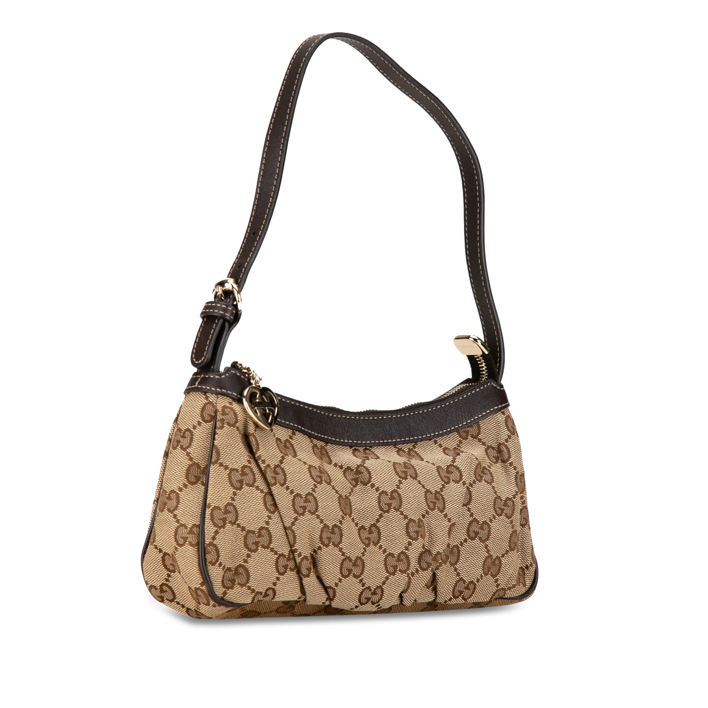 Gucci GG Canvas Lovely Heart Pochette