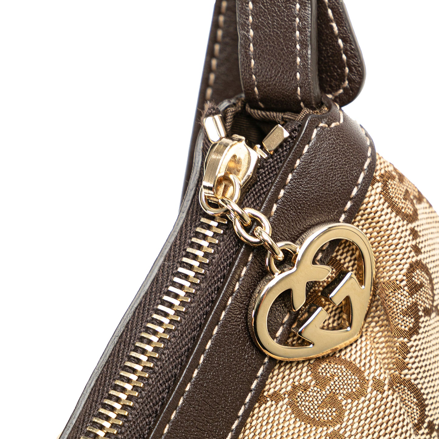 Gucci GG Canvas Lovely Heart Pochette