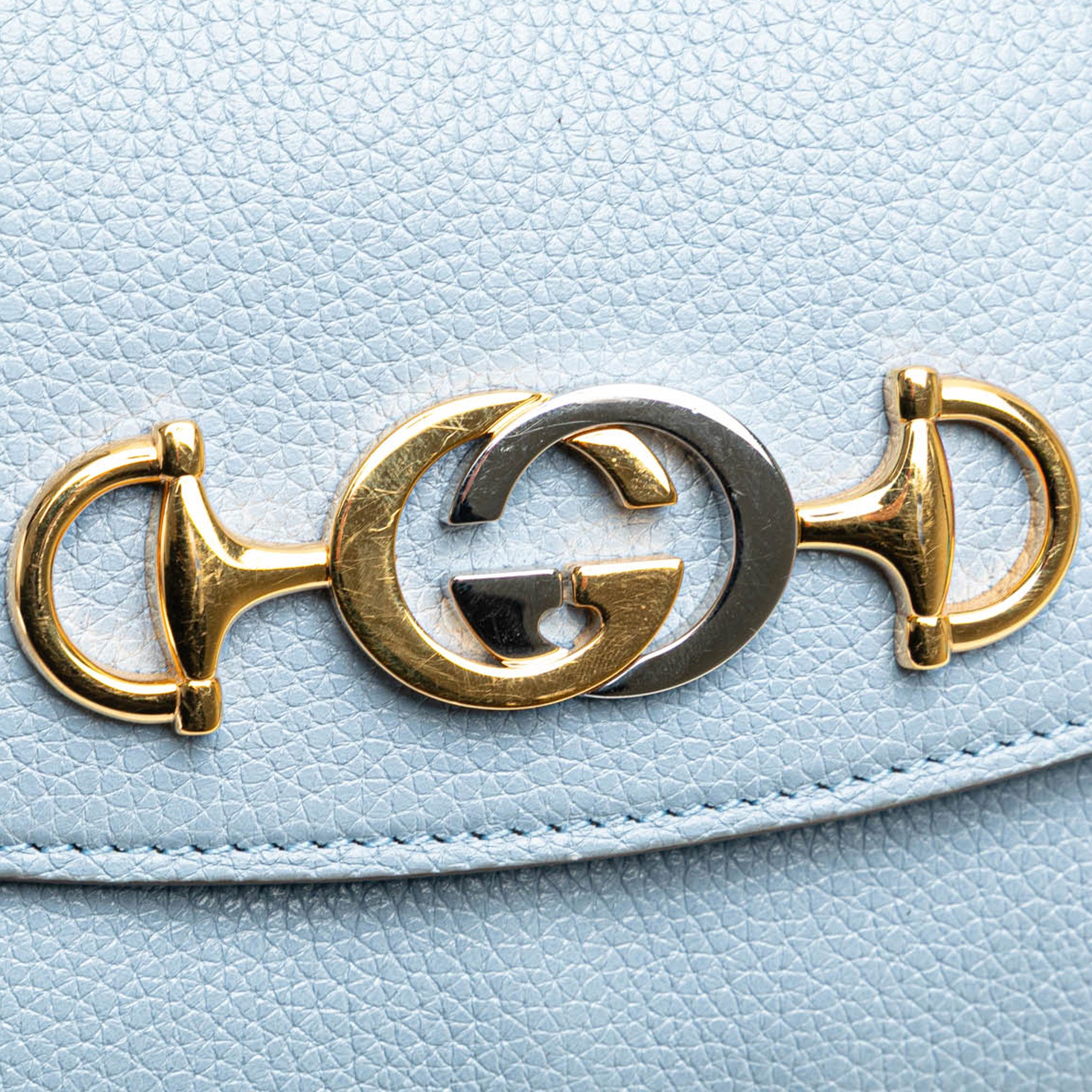 Gucci Small Leather Zumi Satchel