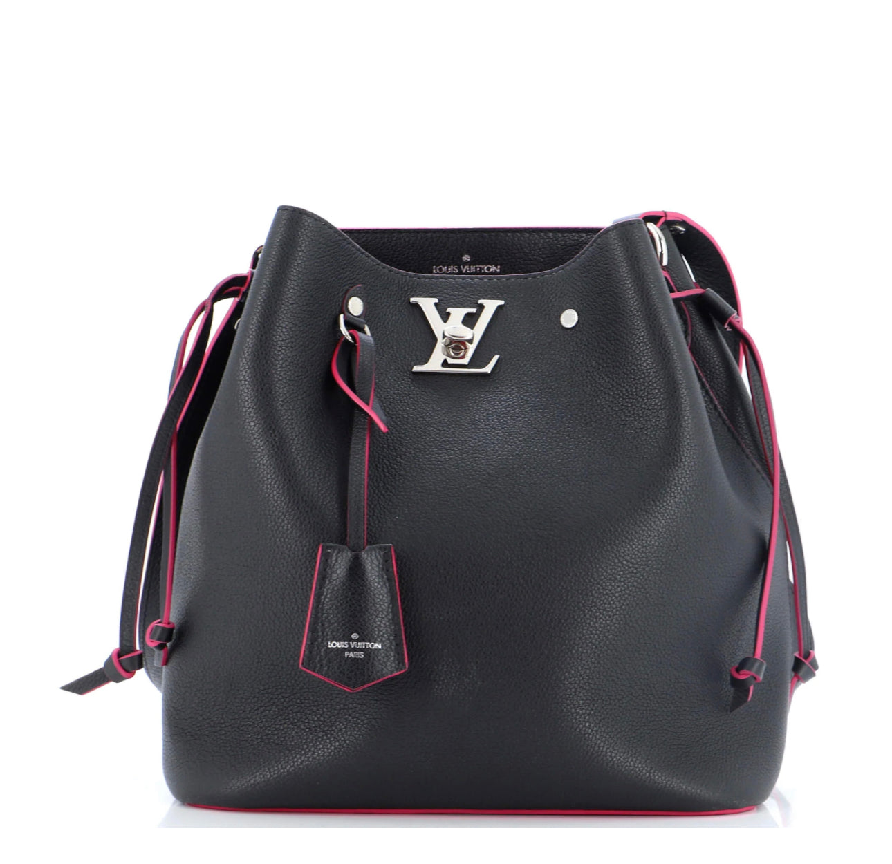 Louis Vuitton Lockme Bucket Bag Leather