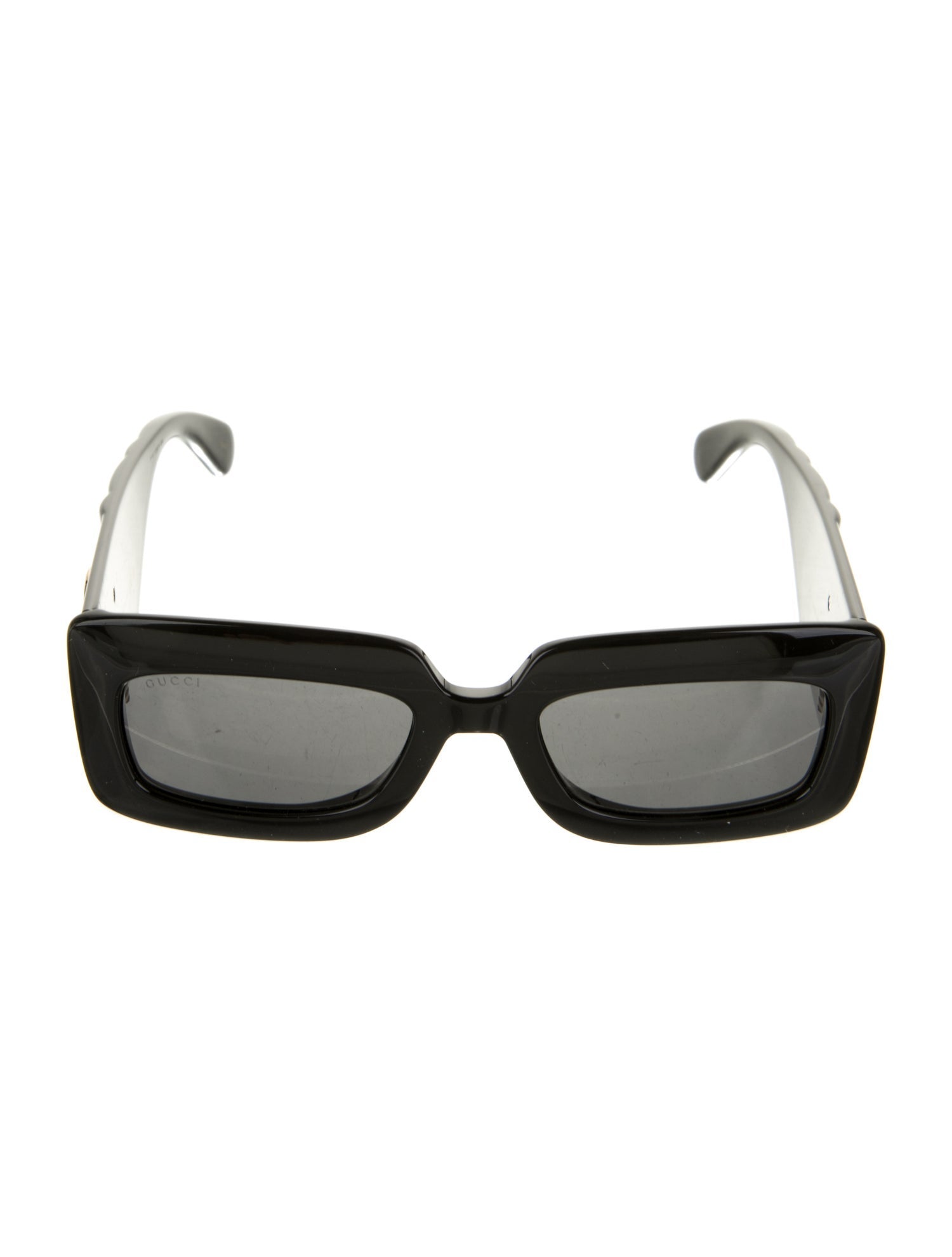 Gucci Double G Logo Square Sunglasses