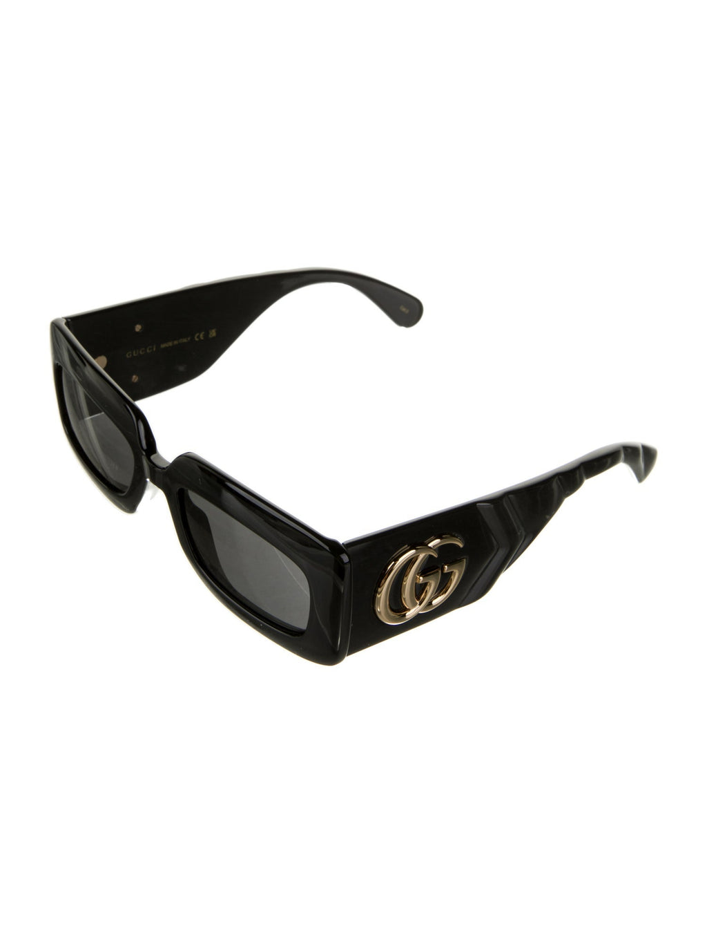 Gucci Double G Logo Square Sunglasses