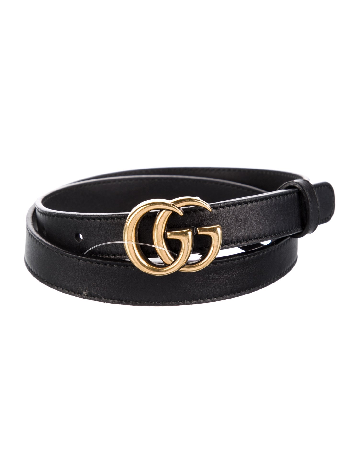 Gucci Skinny Leather Belt S