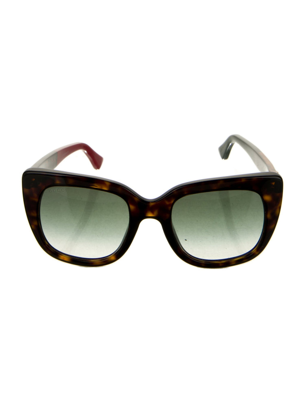 Gucci Web Accent Oversize Sunglasses