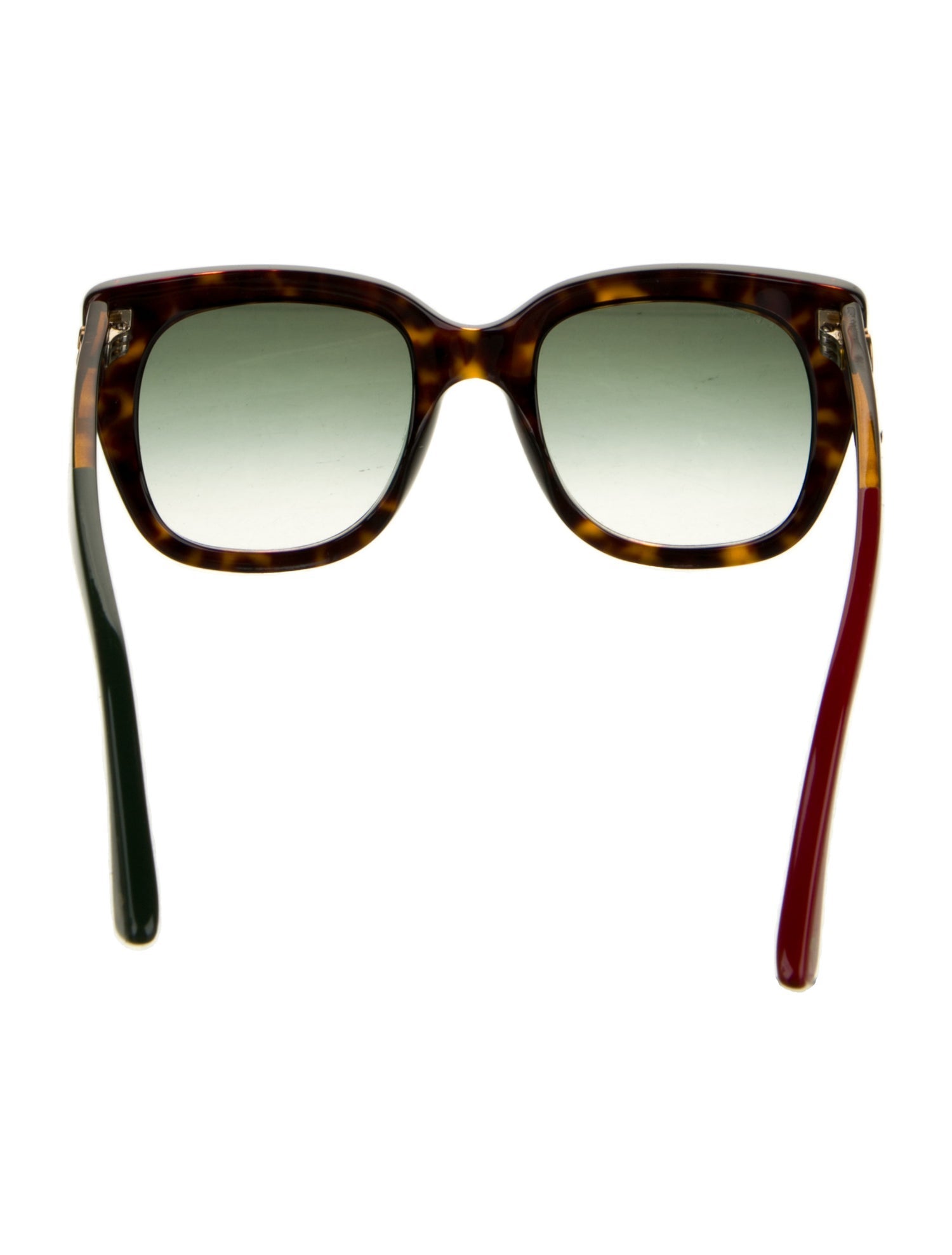 Gucci Web Accent Oversize Sunglasses