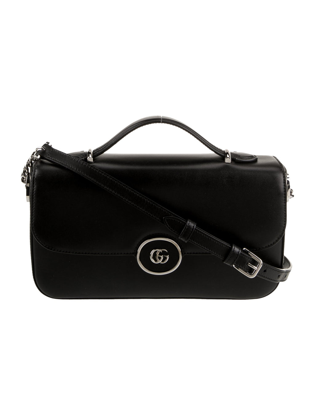 Gucci Leather Top Handle Bag