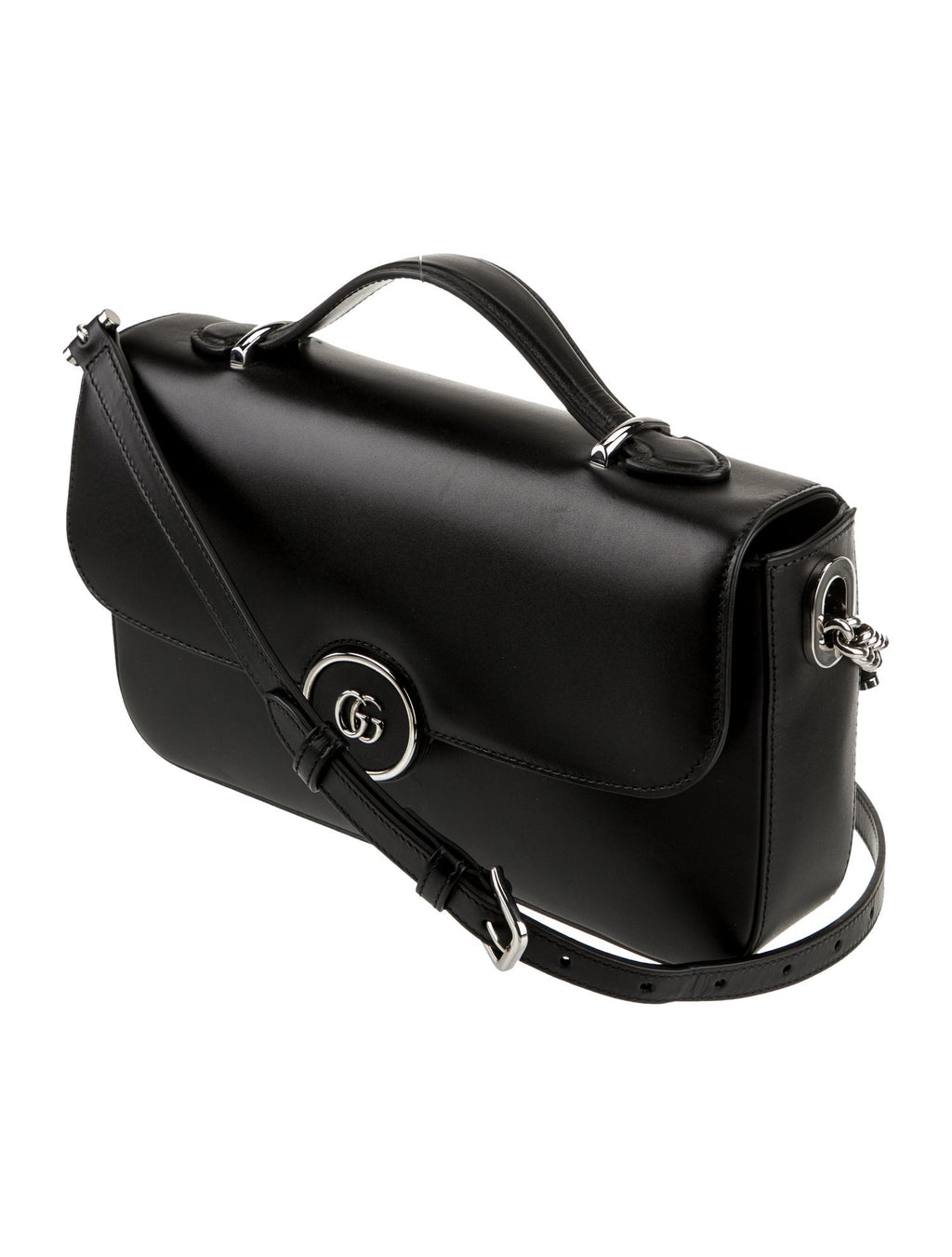 Gucci Leather Top Handle Bag