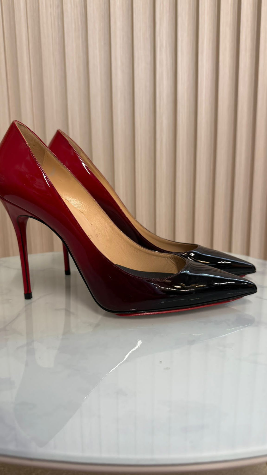 Chistian Louboutin Kate 100 Patent Pump