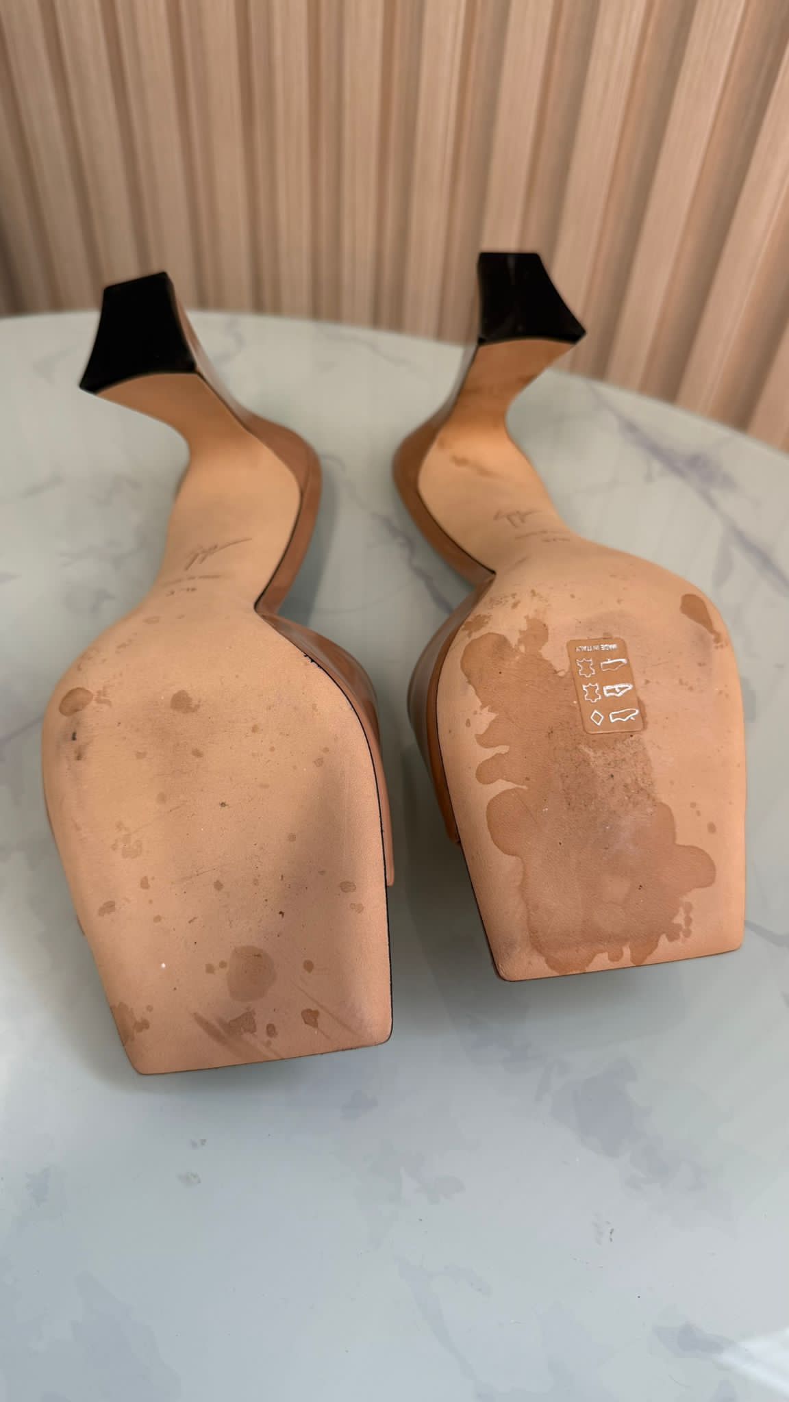 Guiseppe Zanotti Solhene 85mm Velvet Sandals