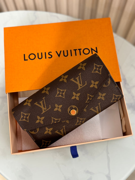 Louis Vuitton Monogram Portefeuille Sarah  Rose Ballerine Long Wallet