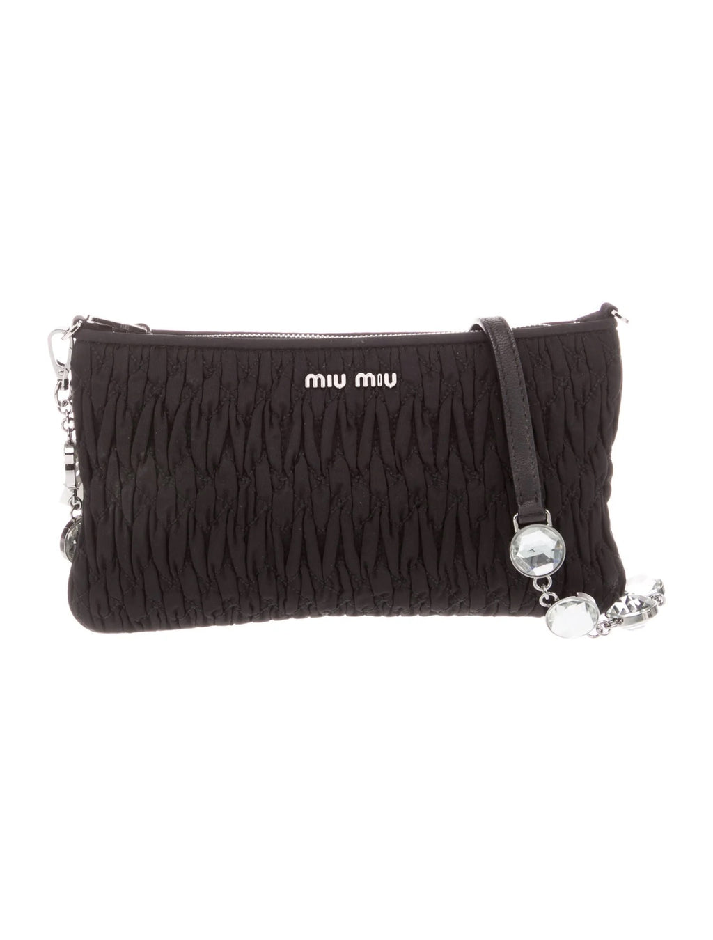 Miu Miu Canvas Crossbody Bag