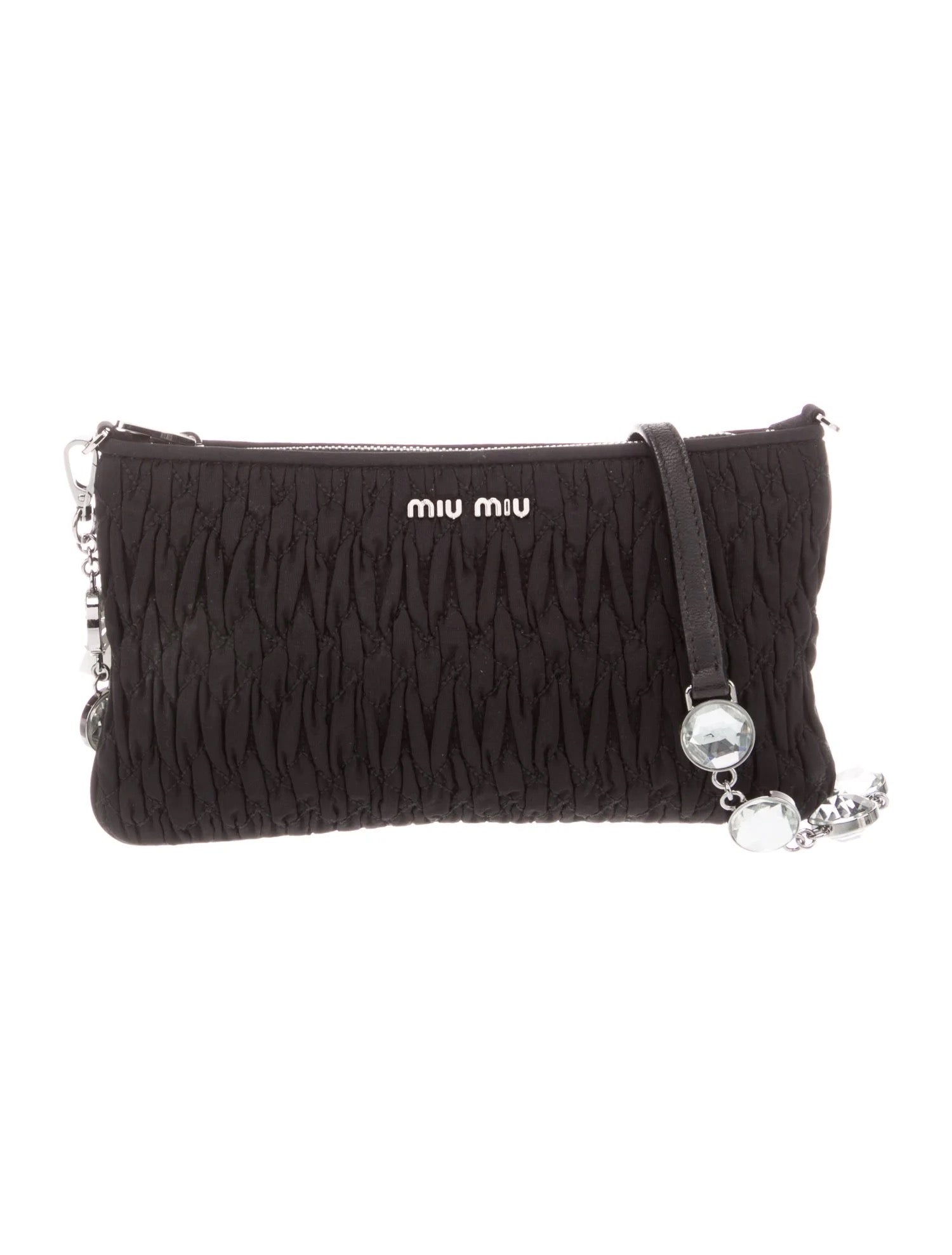 Miu Miu Canvas Crossbody Bag