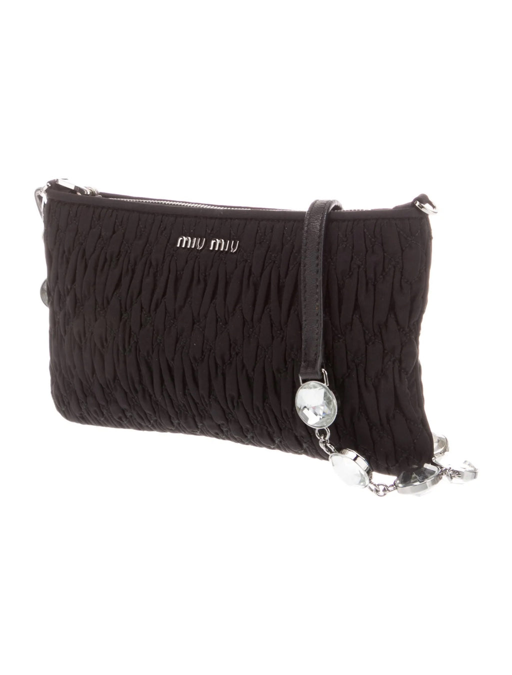 Miu Miu Canvas Crossbody Bag