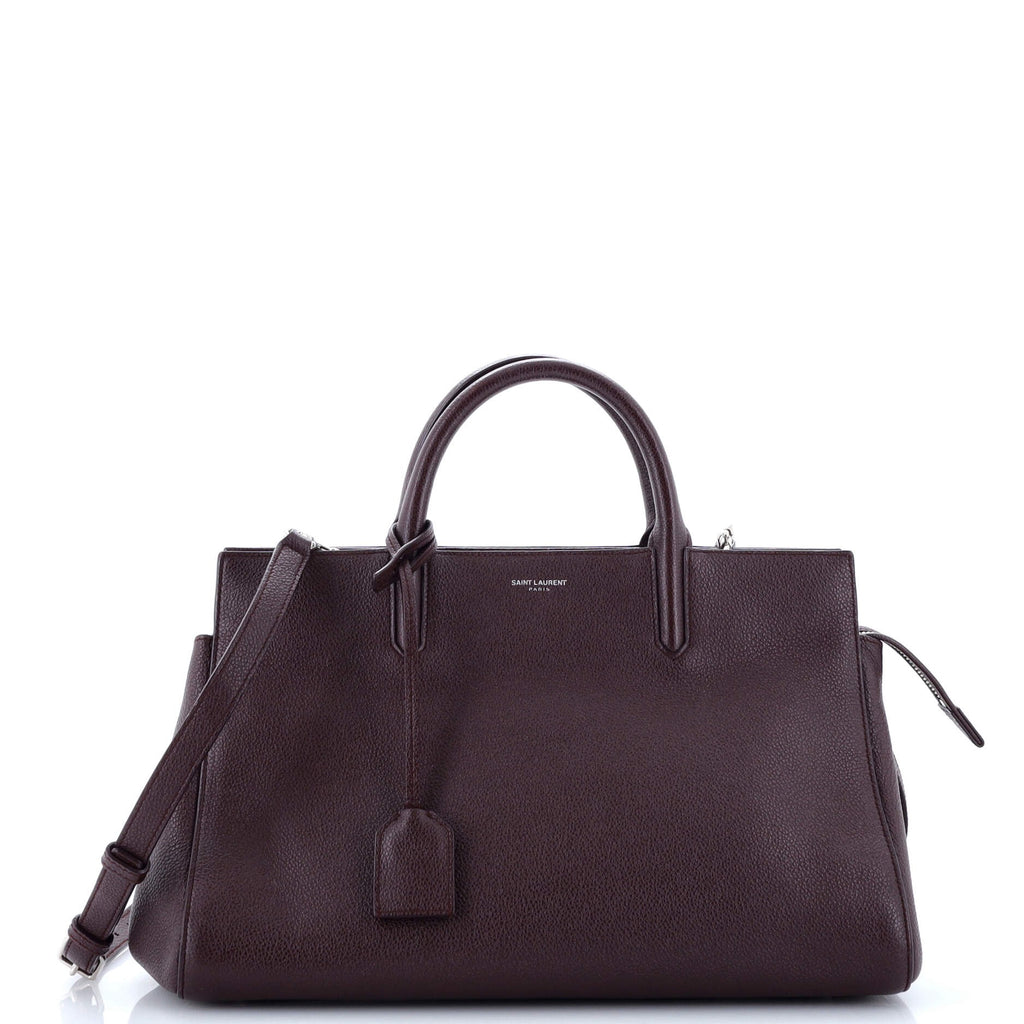 Saint Laurent Rive Gauche Cabas Leather Small