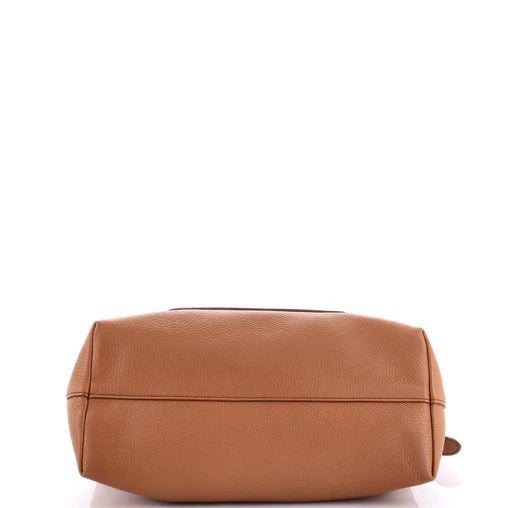 Prada Front Pocket Convertible Shopping Tote Vitello Daino Medium