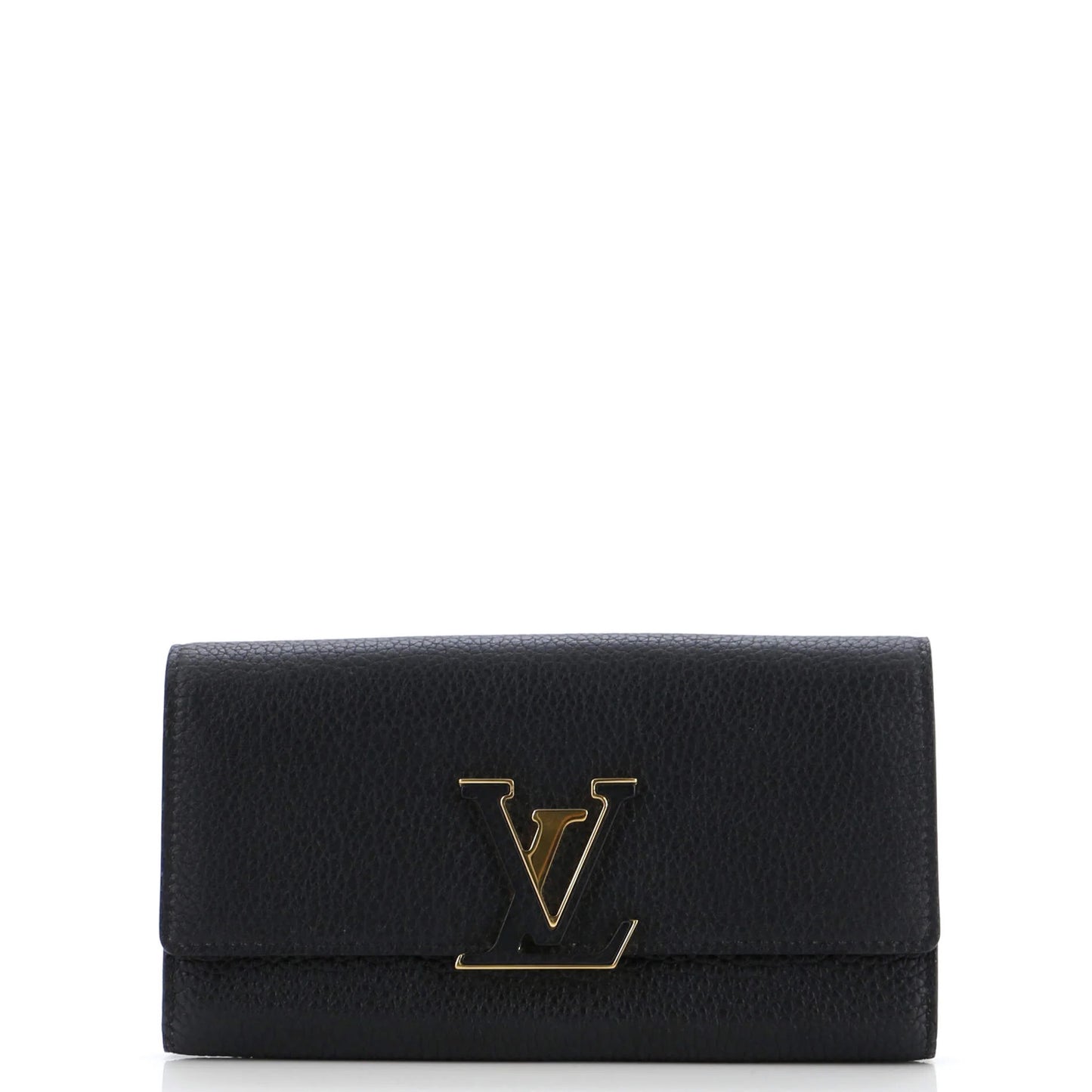 Louis Vuitton Capucines Wallet Leather