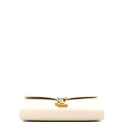 Saint Laurent Cassandra Chain Wallet Leather