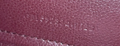 Saint Laurent Cassandra Chain Wallet Leather