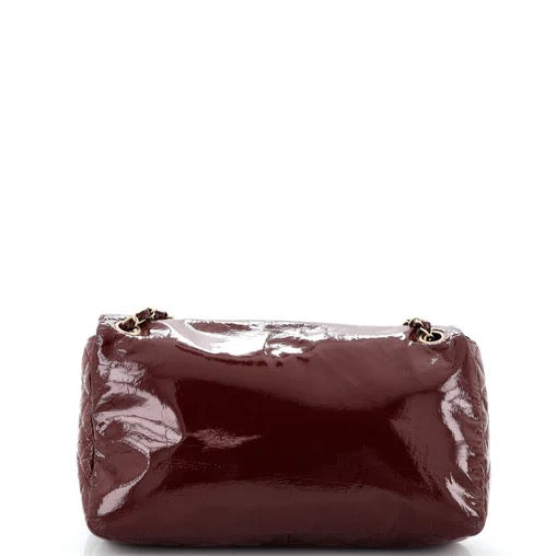 Chanel Rock and Chain Flap Bag Patent Vinyl Medium