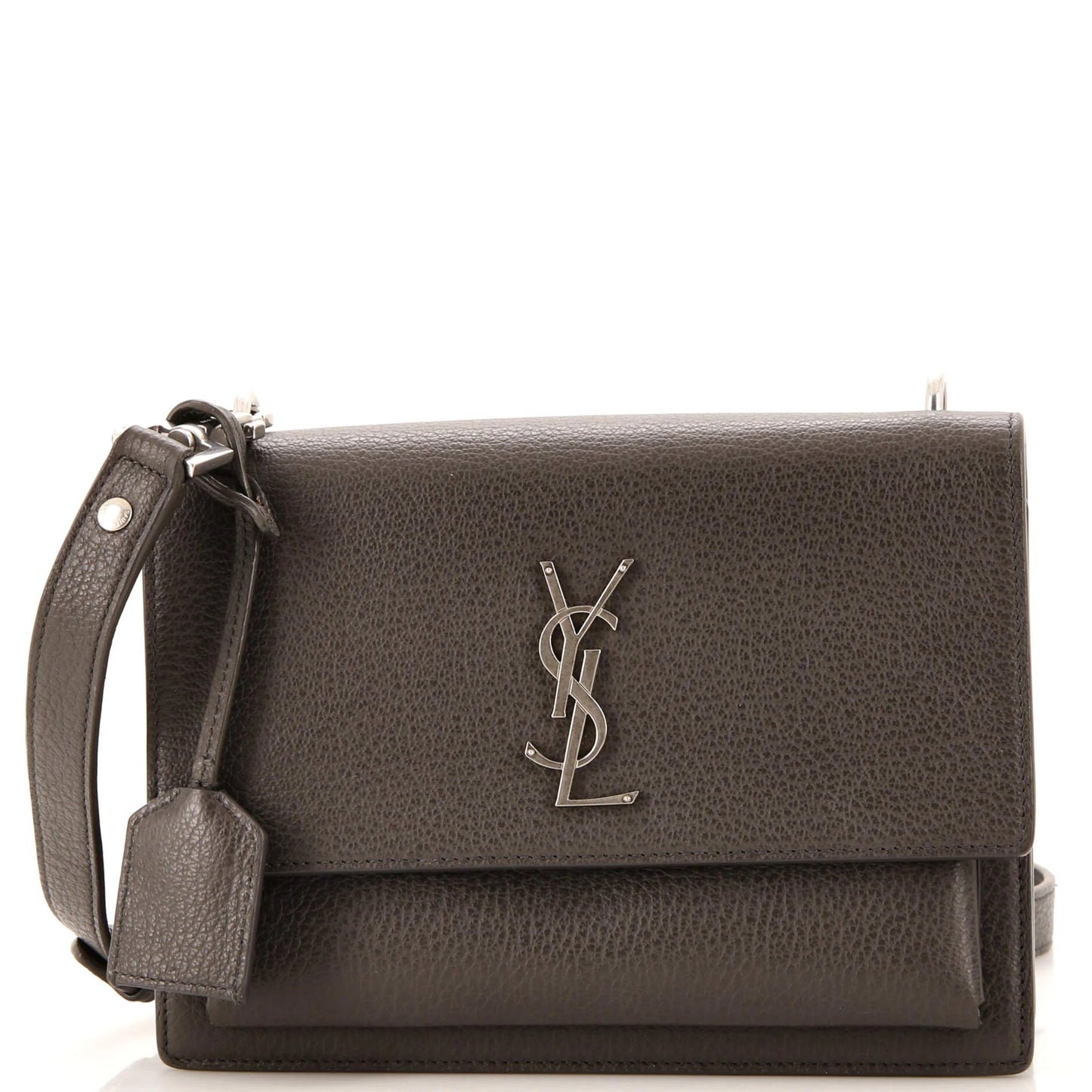 Saint Laurent Sunset Satchel Leather Medium