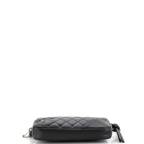 Chanel Cambon Pochette Quilted Leather
