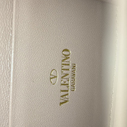 Valentino Garavani Roman Stud Wallet on Chain Quilted Leather