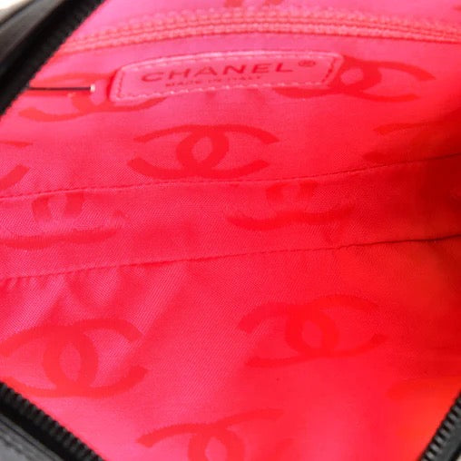 Chanel Cambon Pochette Quilted Leather