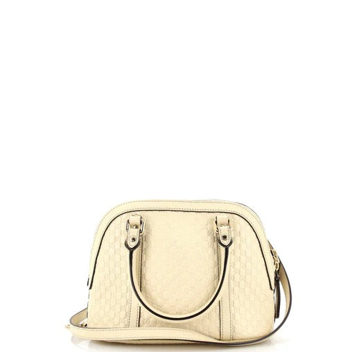 Gucci Convertible Dome Satchel Microguccissima Leather Mini