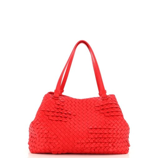 Bottega Veneta Open Tote Miniode Intrecciato Nappa Small
