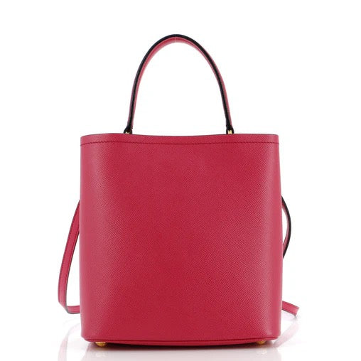 Prada Panier Bucket Bag Saffiano Leather Medium