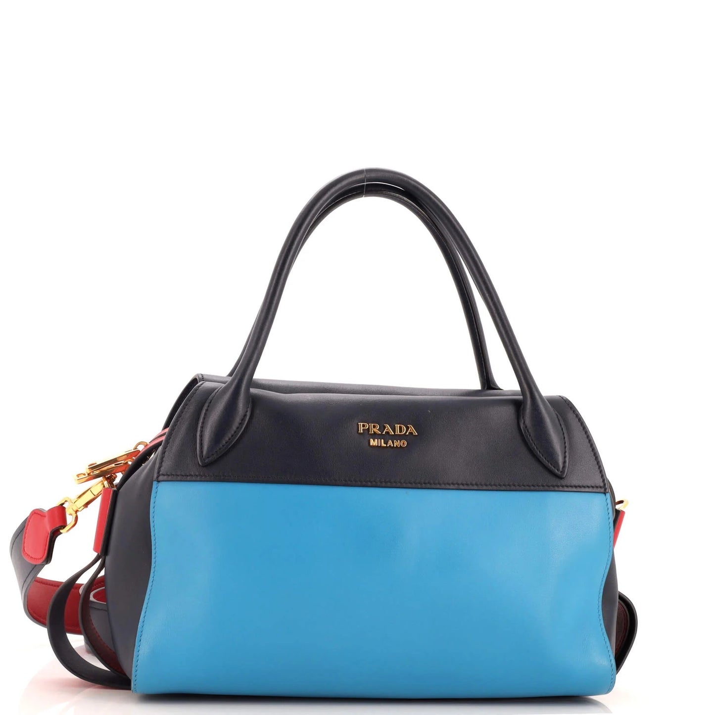 Prada Bowling Ribbon Bag City Calf