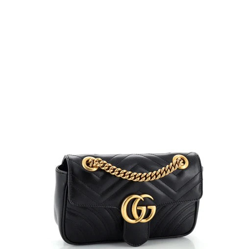 Gucci  GG Marmont Flap Bag Matelasse Leather mini