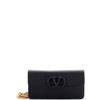 Valentino Garavani VSling Wallet on Chain Leather Small