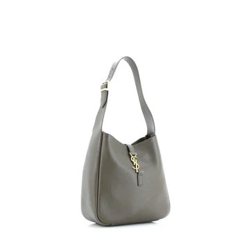 Saint Laurent Le 5 a 7 Supple Hobo Leather Small