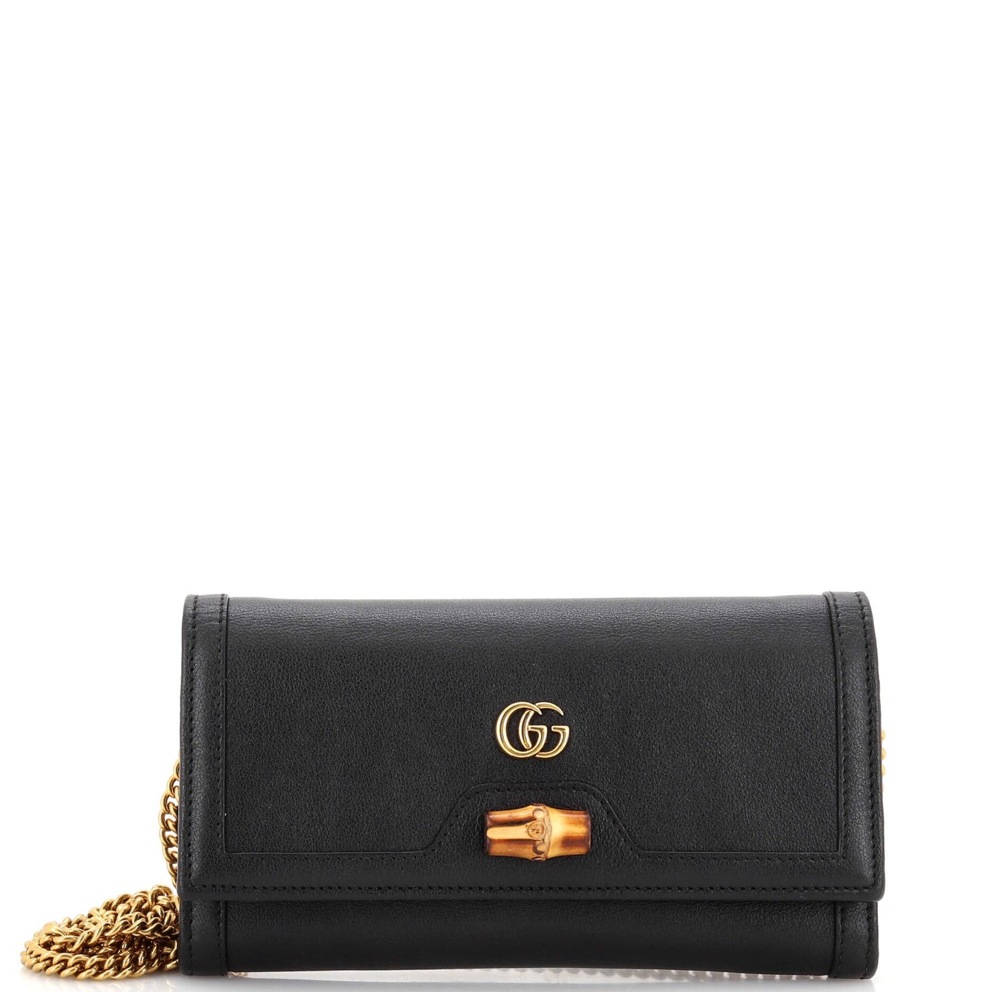 Gucci Diana Wallet on Chain Leather