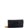 Valentino Garavani VSling Wallet on Chain Leather Small