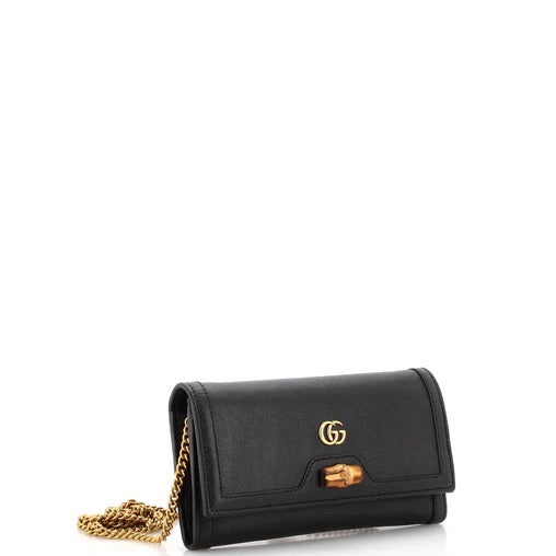 Gucci Diana Wallet on Chain Leather