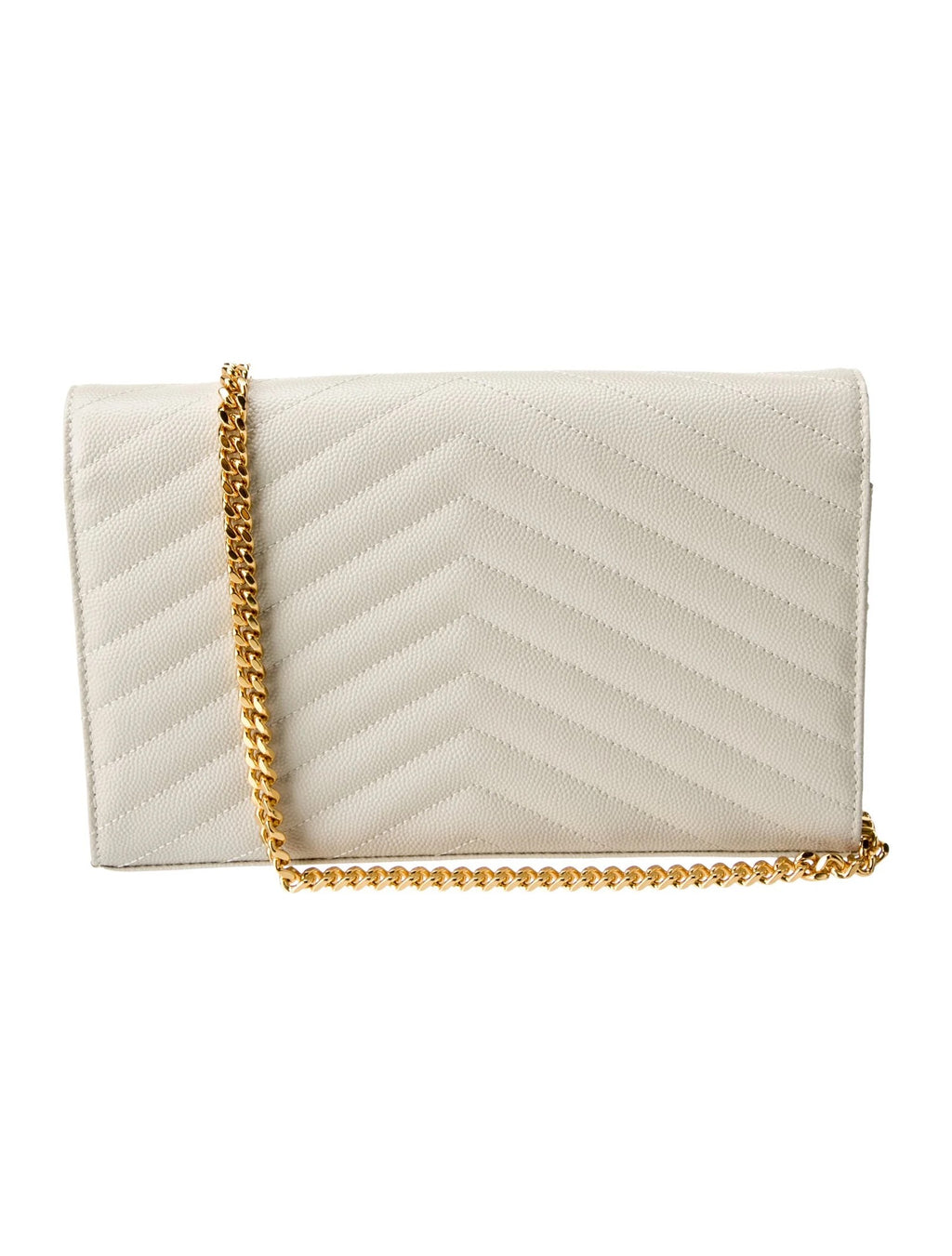 Saint Laurent Leather Clutch 2022