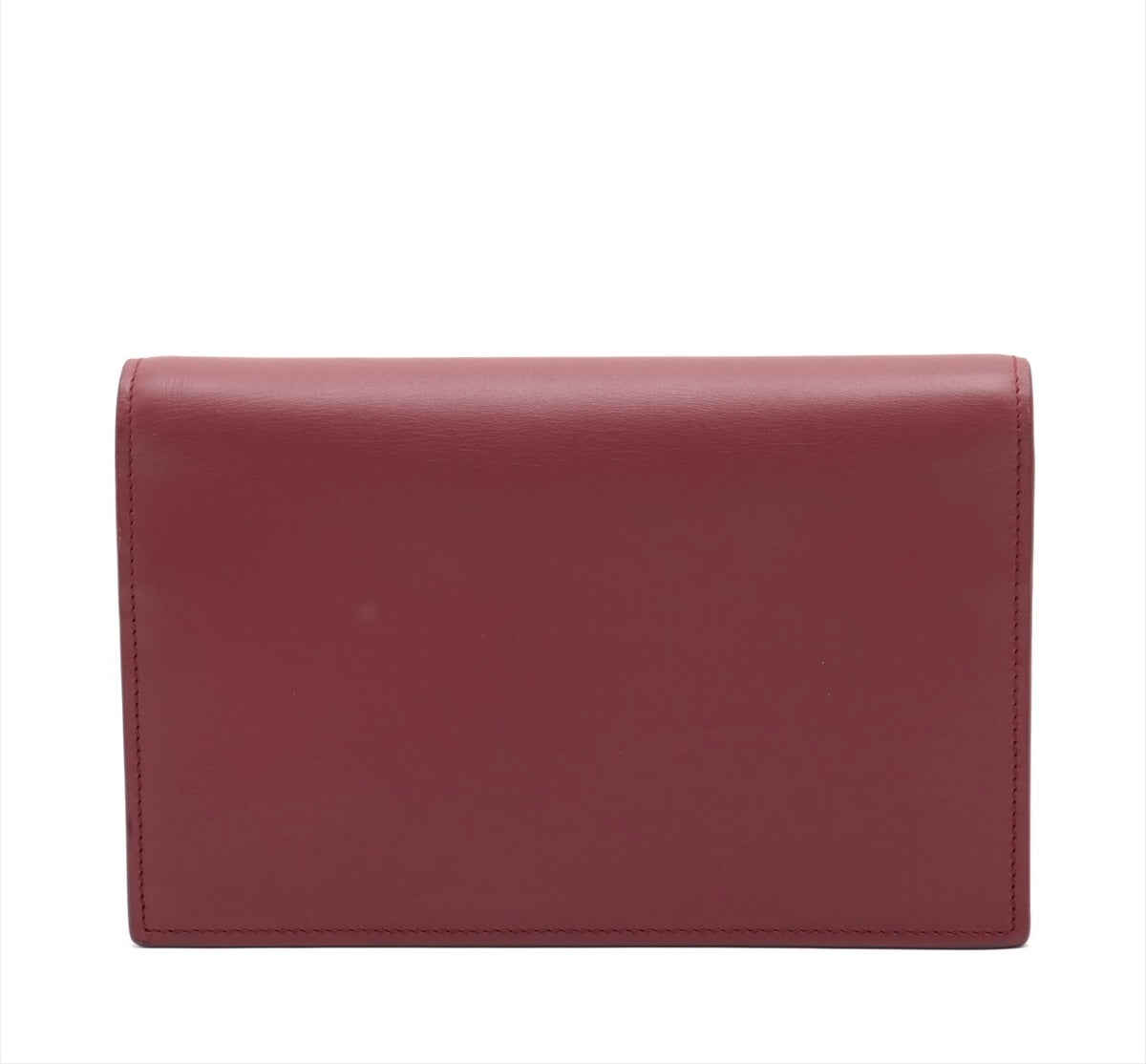 SAINT LAURENT  Smooth Calfskin Classic Monogram Kate Tassel Chain Wallet