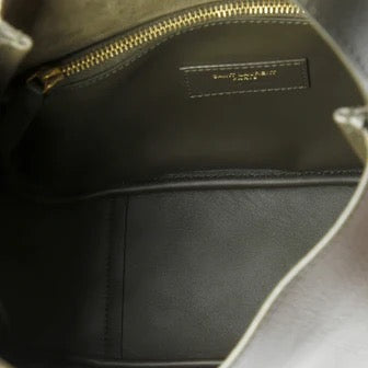 Saint Laurent Le 5 a 7 Supple Hobo Leather Small